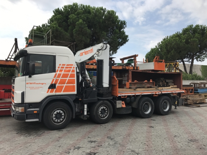 Motrice Gru Scania 4 Assi